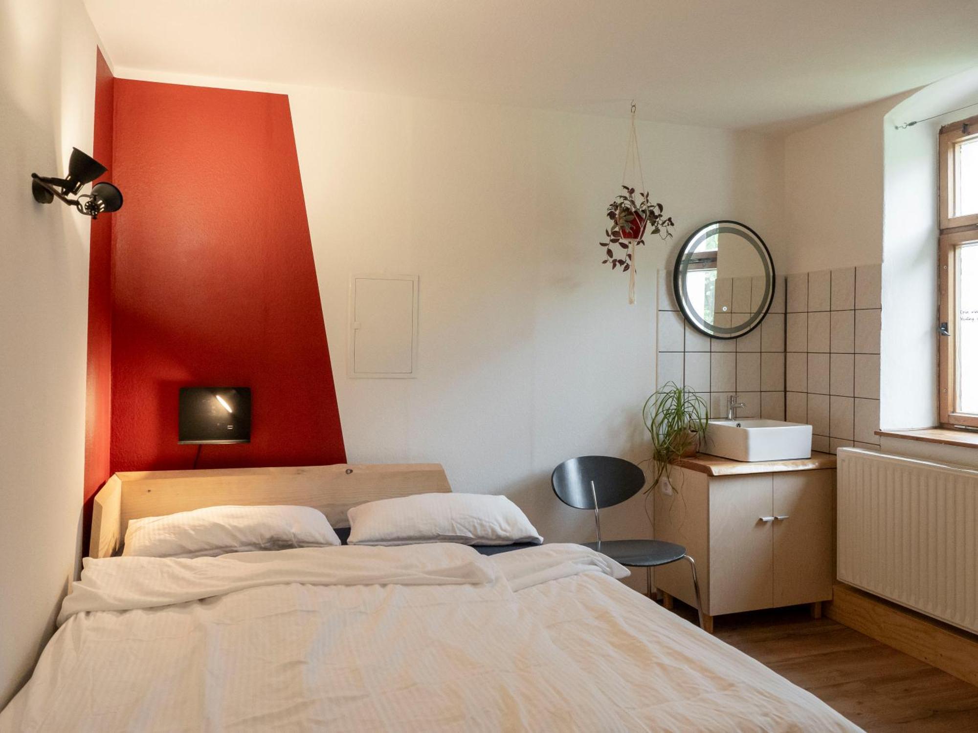 Hinterland Hostel راثين الغرفة الصورة